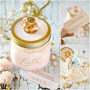 Mason Jar Crafts – Vintage Jar Bride Gift