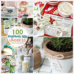 100 Handmade Gifts Under Five Dollars