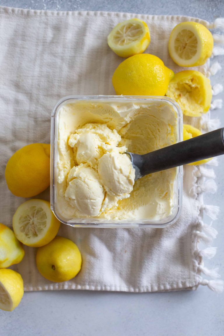 Lemon Ice Cream Recipe