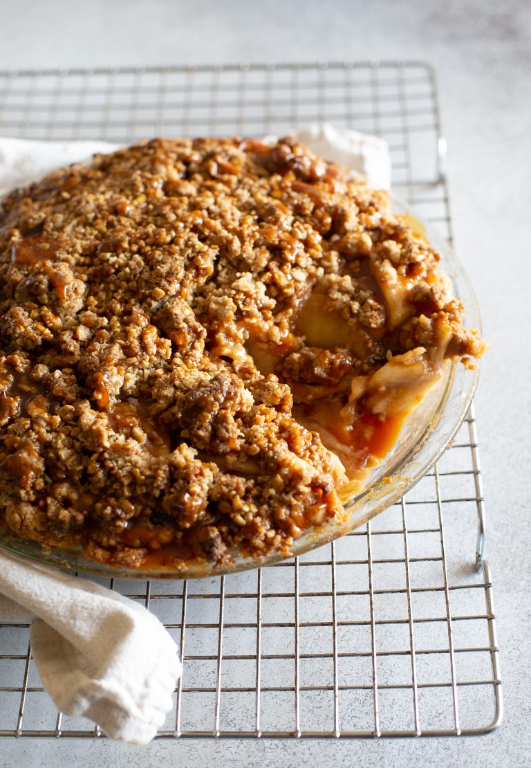 Caramel Dutch Apple Pie