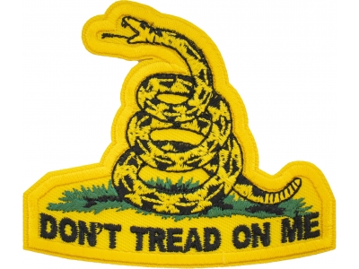 Don't Tread On Me Small Patch | US Military Veteran Patches