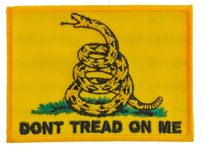 Gadsden Flag Don't Tread On Me Patch | US Military Veteran Patches