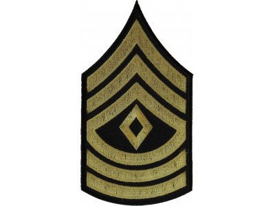 First Sergeant Army Patch