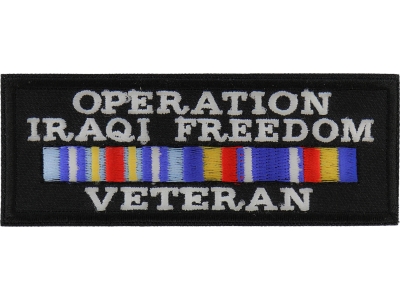 Operation Iraqi Freedom Veteran Patch | US Military Veteran Patches