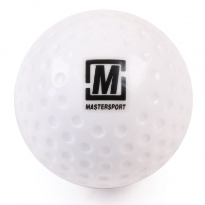 Mastersport Dimple Hockey Ball - White