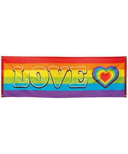 Rainbow Love Banner