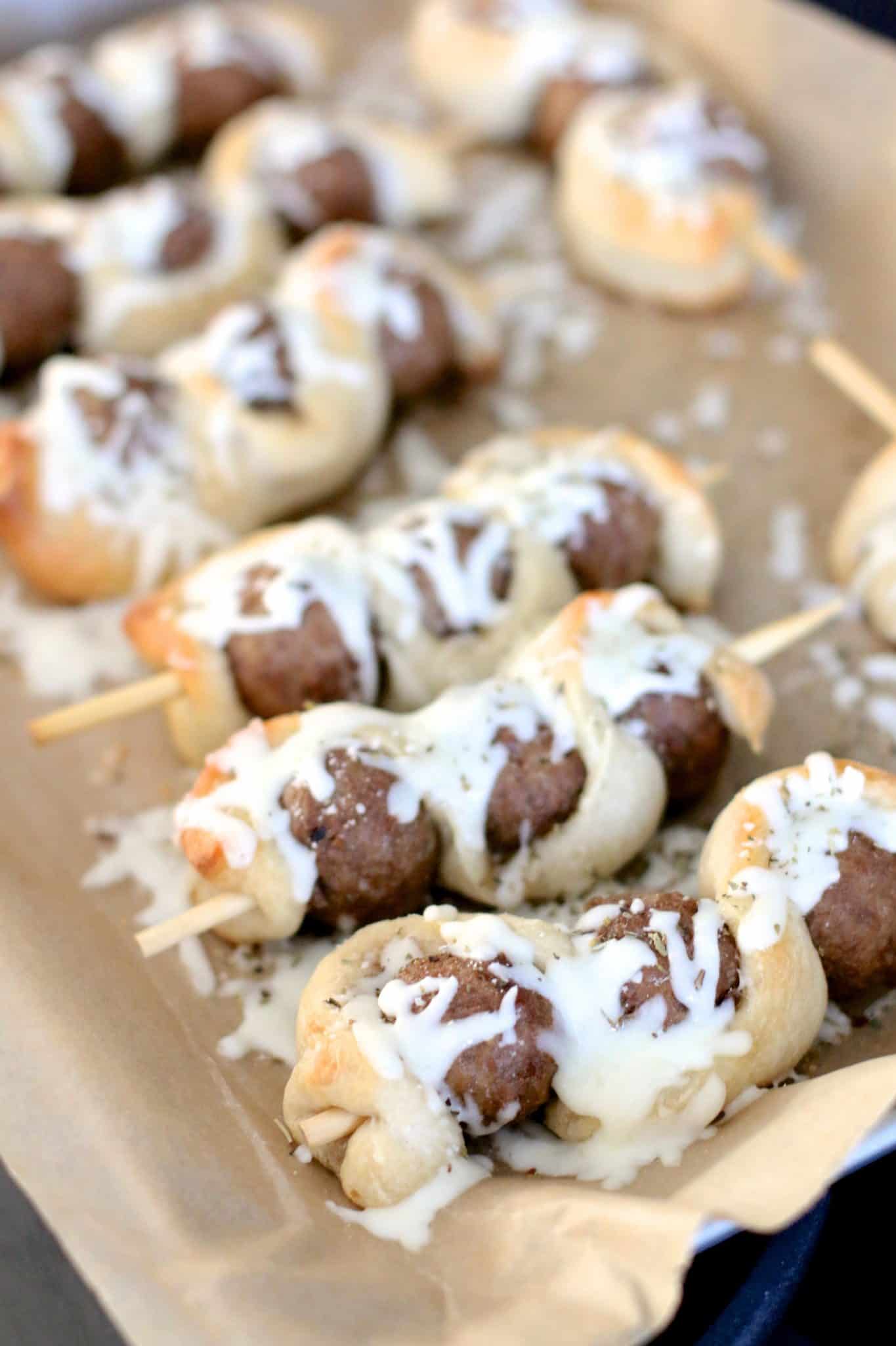 Meatball Sub on a Stick