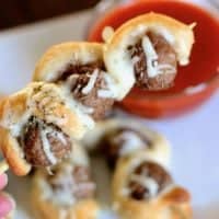 Meatball Sub on a Stick