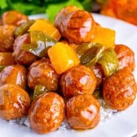 Crock Pot Sweet and Sour Meatballs recipe.