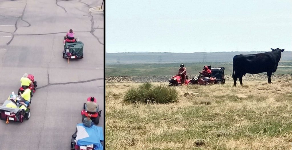 Great Grass Lawn Mower Race Across US