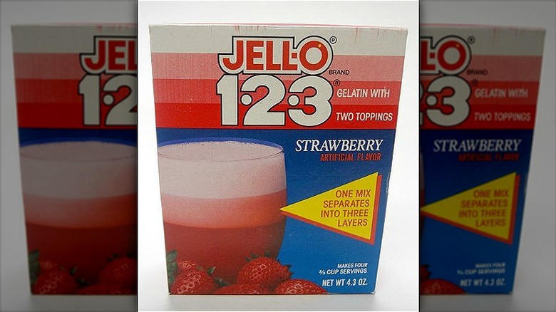 Strawberry Jell-O 1-2-3