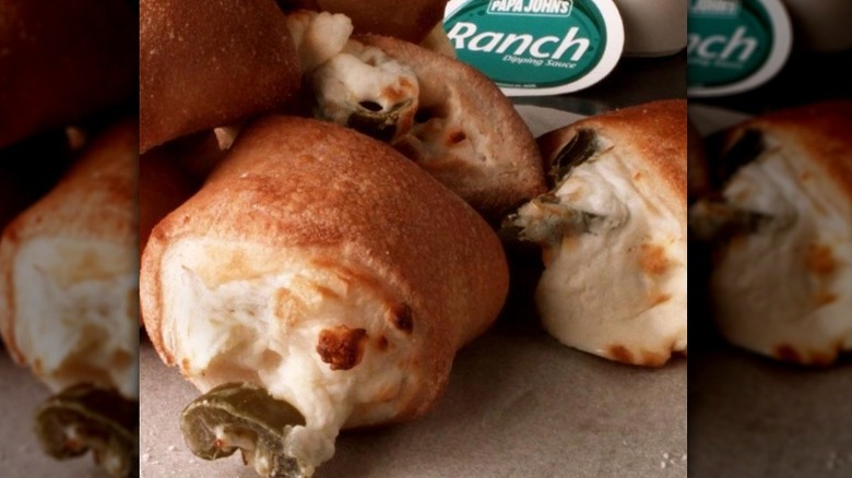 Papa John's Papa Bites with ranch