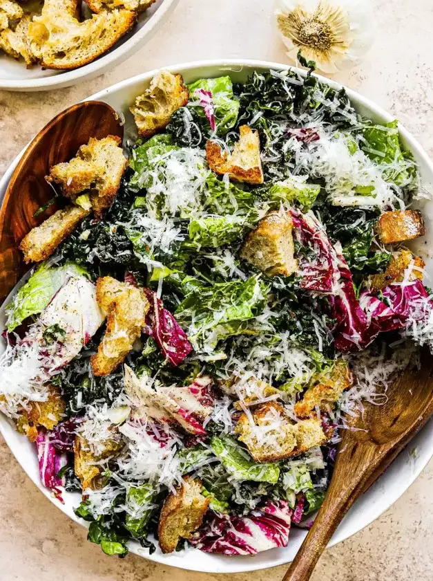 Kale Caesar Salad Recipe