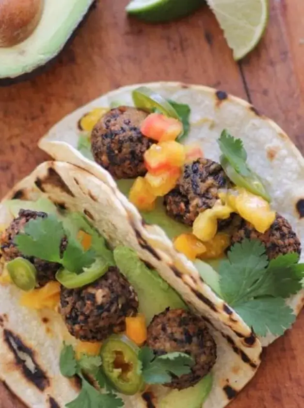 Black Bean Falafel