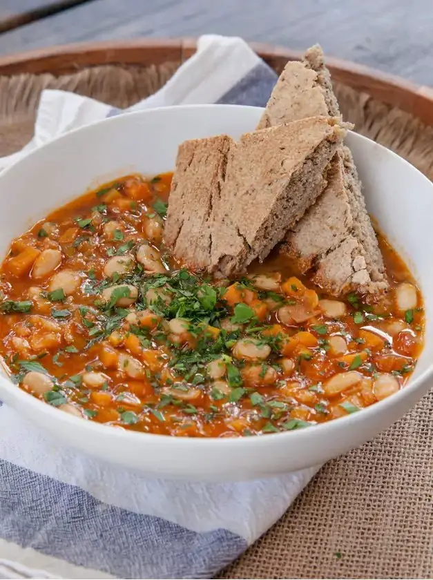 Fasolada (Cannellini Bean Soup)