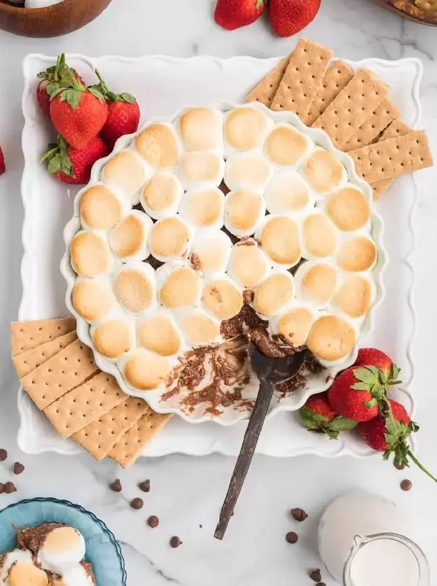 Oven Baked S’Mores Dip