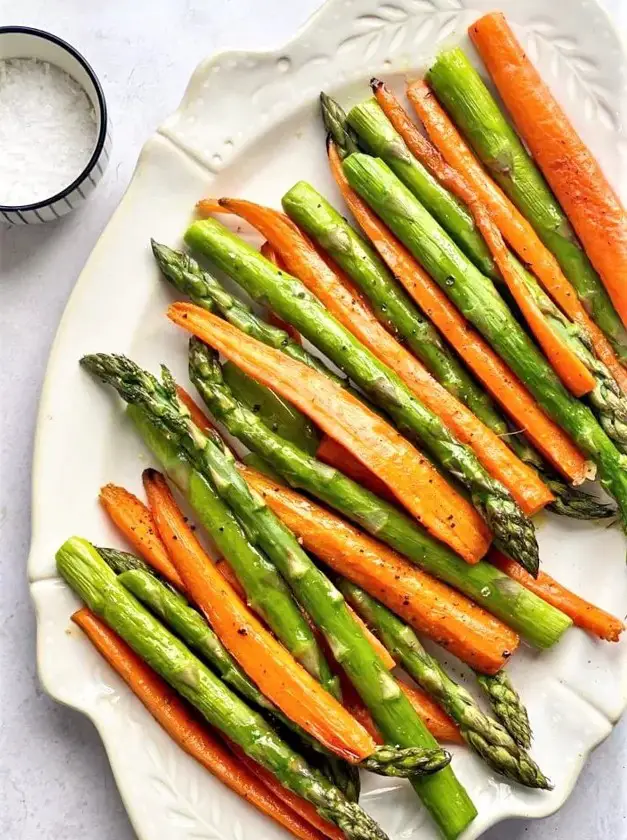 Roasted Asparagus & Carrots