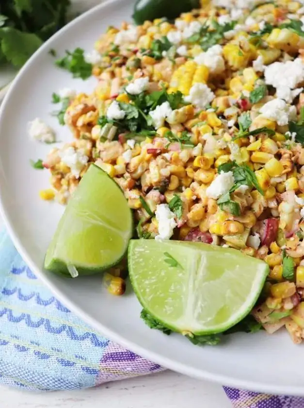 Elotes (Mexican Street Corn) Salad