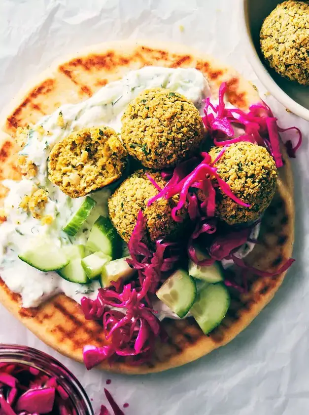 Oven Baked Falafel