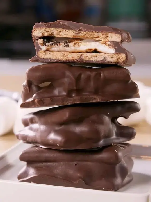 Chocolate Dipped S’mores