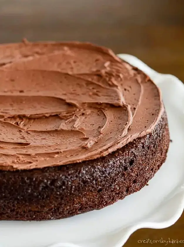 Moist Chocolate Cake from Scratch