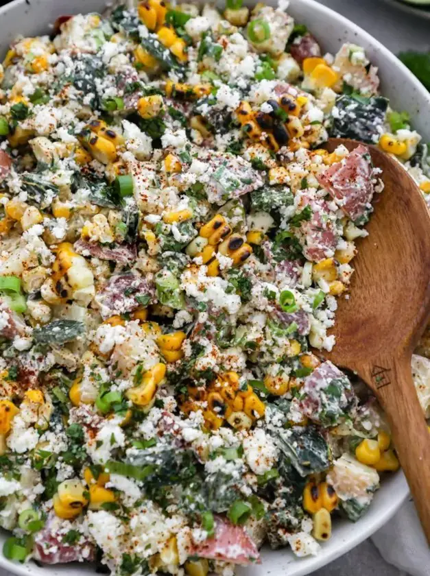 Mexican Street Corn Potato Salad