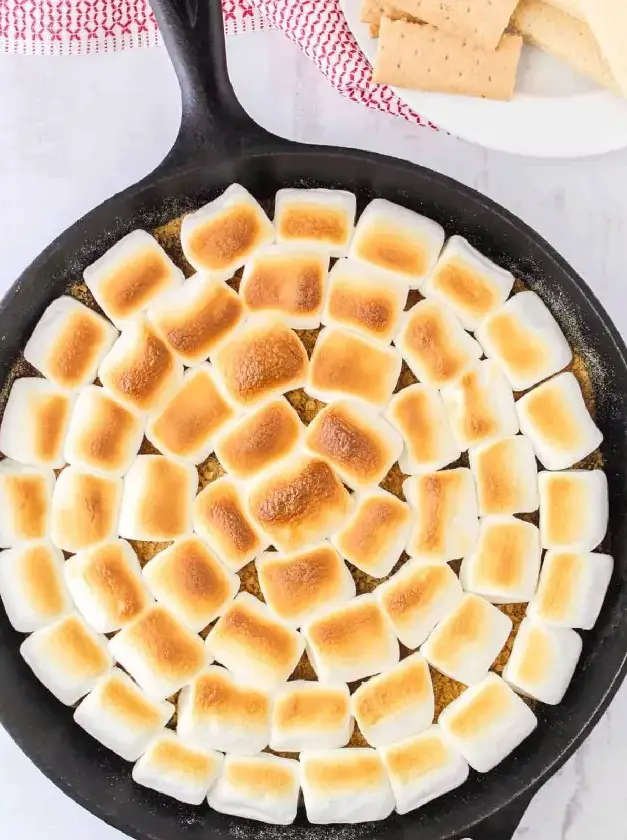 Brownie Batter S’mores Dip