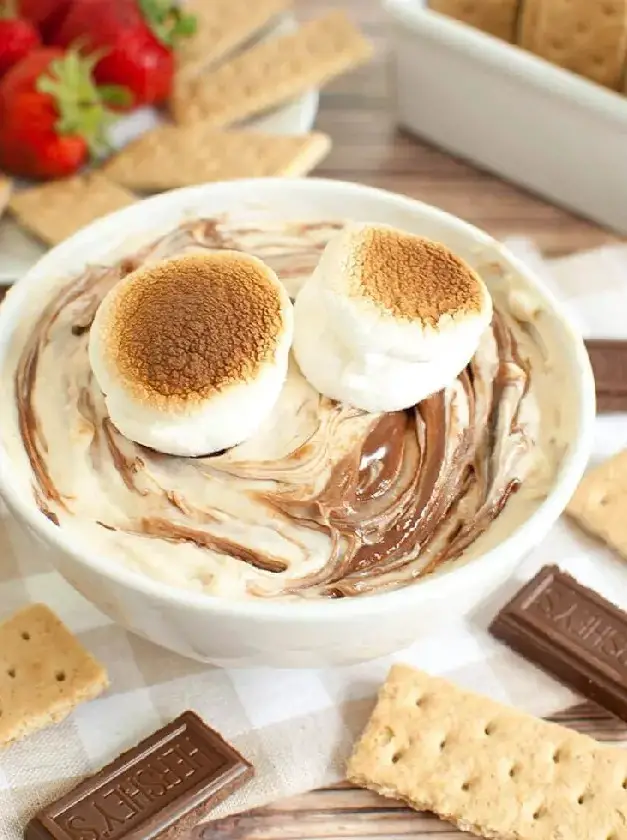 S’mores Dip with Toasted Marshmallows