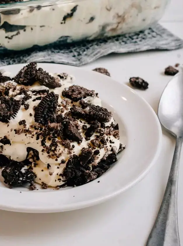 Oreo Dirt Pudding Dessert