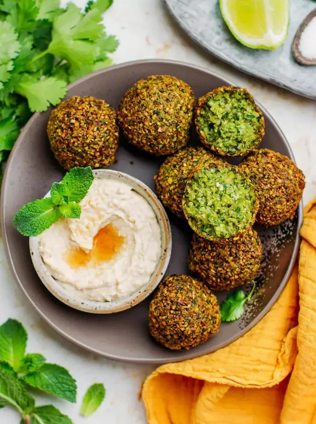 Magical Green Falafel