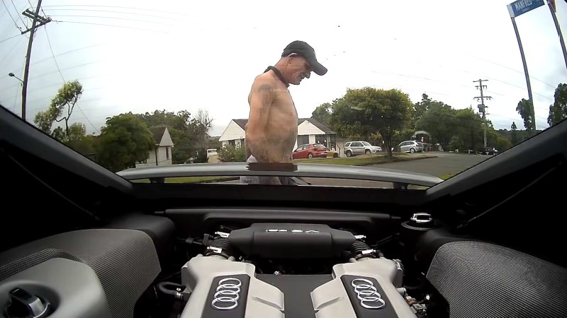 This Australian Man Took a Stolen Audi R8 on a Joyride Beyond Belief