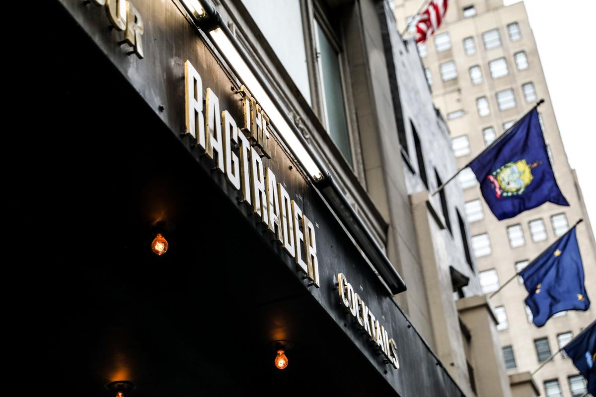 The Ragtrader & Bo Peep Cocktail and Highball Store in New York City on April 29, 2021. (Samira Bouaou/The Epoch Times)