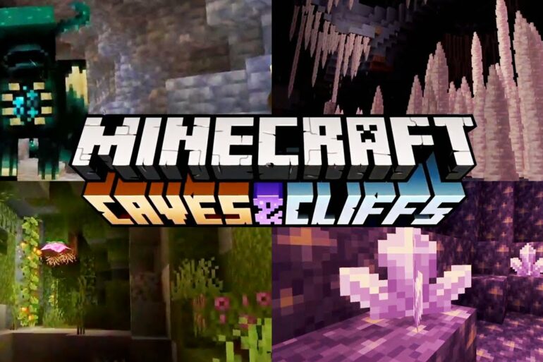 Minecraft Caves and cliffs Update