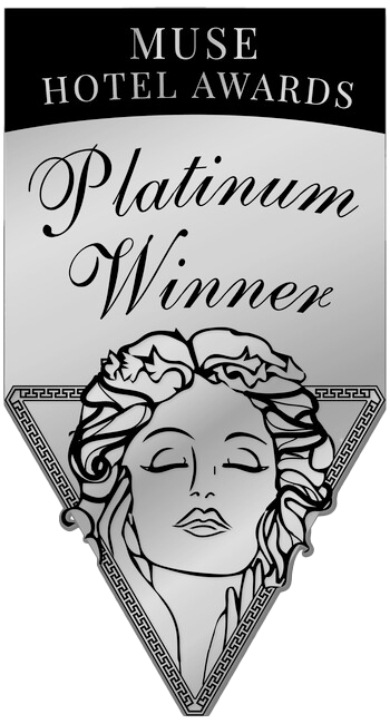 Muse Hotel Awards Platinum Winner Badge