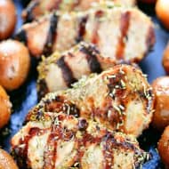 Garlic Rosemary Pork Tenderloin Recipe