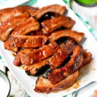 Grilled Barbecue Ribs