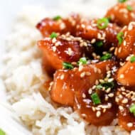 Slow Cooker Honey Sesame Chicken