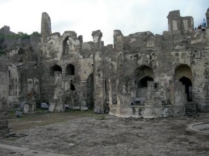 Inside of Golconda Fort