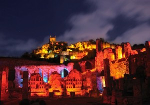 Night View of Golconda Fort