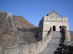 Great Wall of China Side View