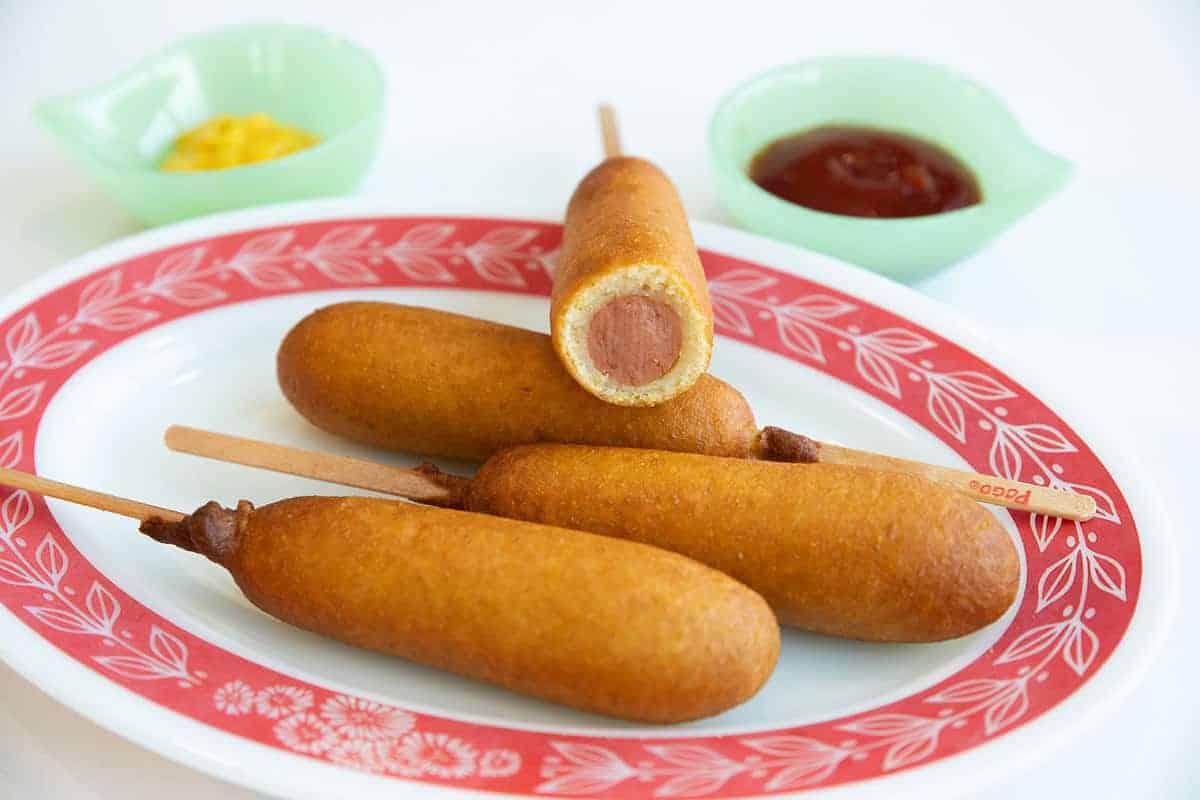 Air Fryer Corn Dogs