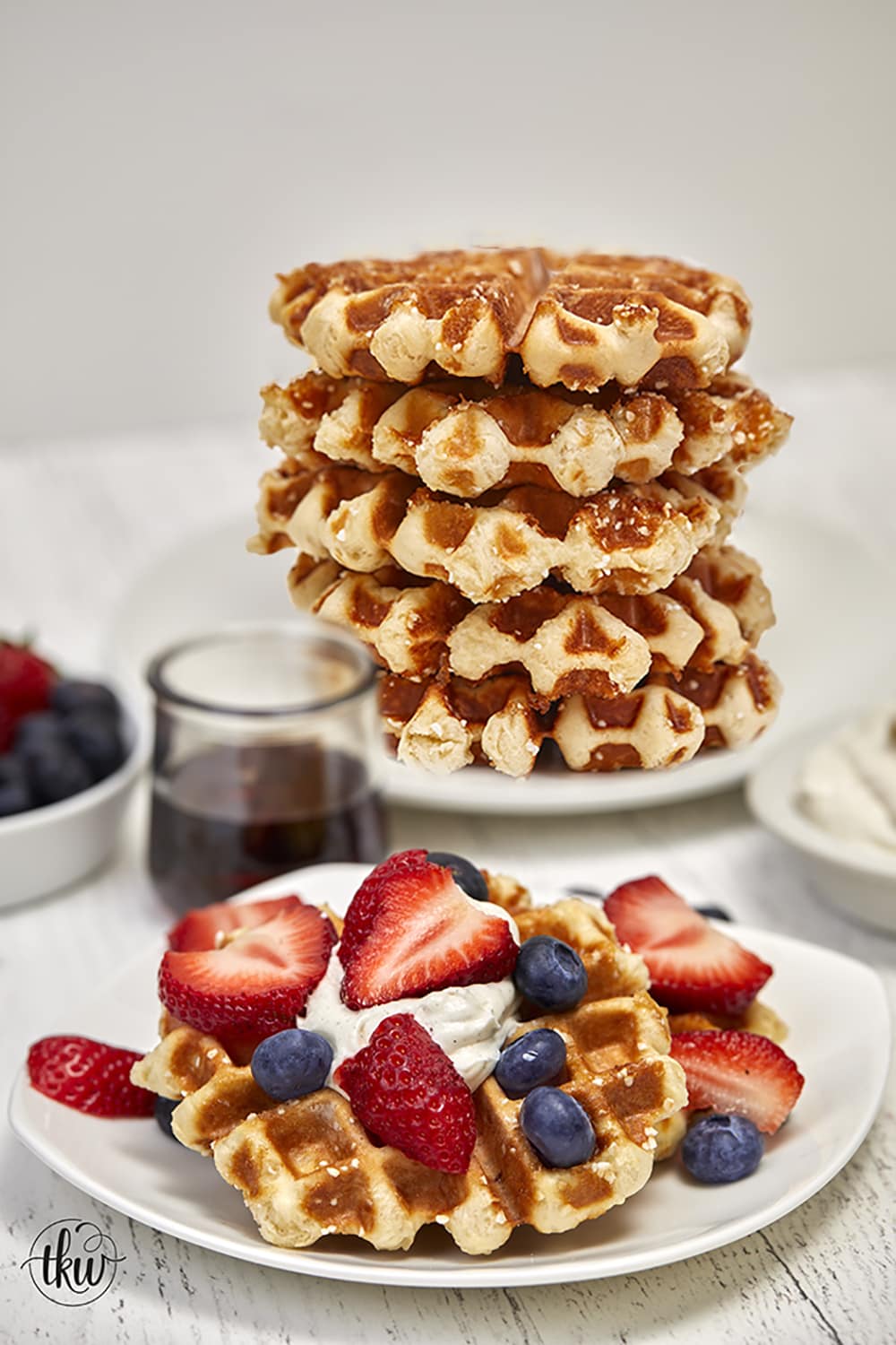 Authentic Belgian Waffle Recipe