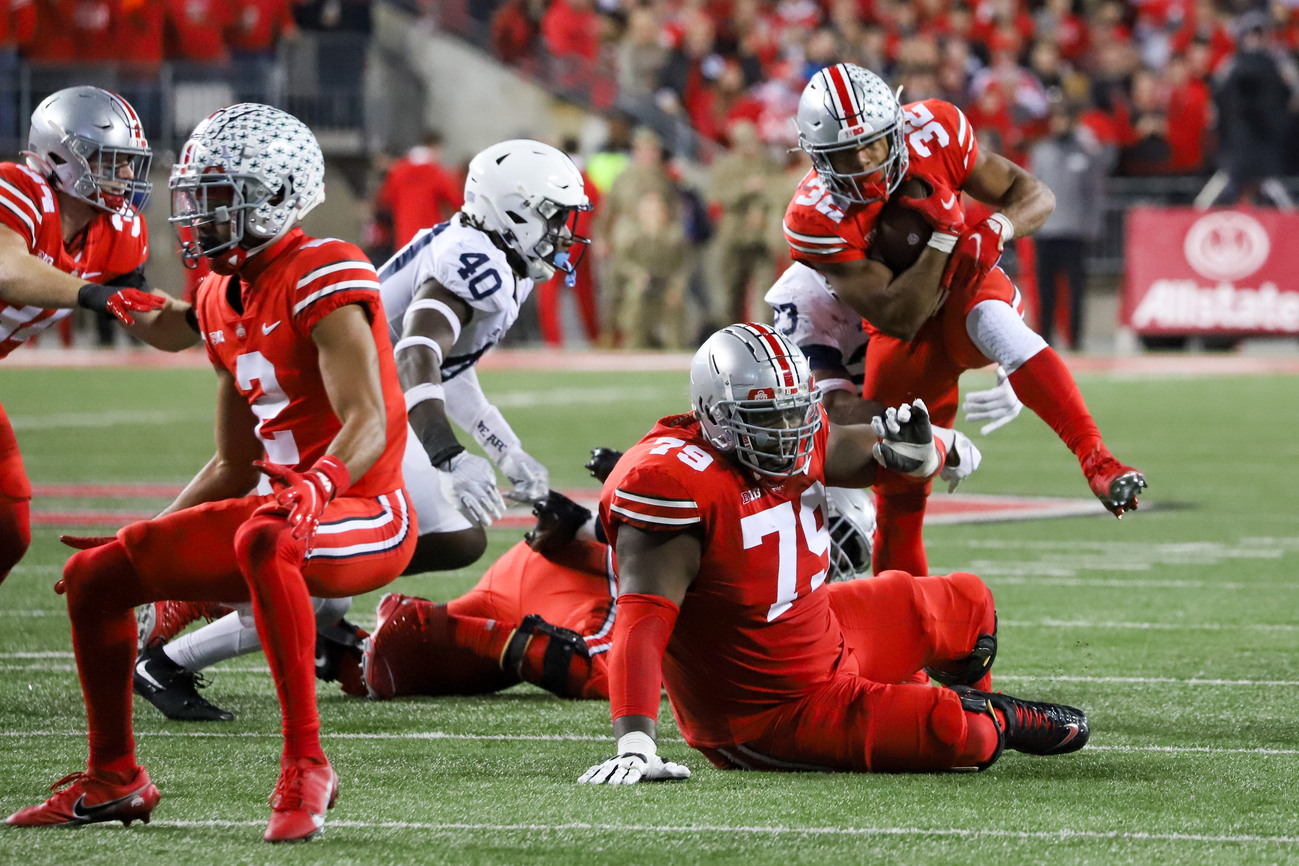 Football Henderson shakes off slow start, helps No. 5 Ohio State to