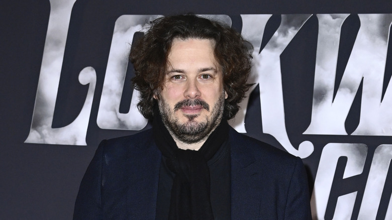 Director Edgar Wright poses for a photo.