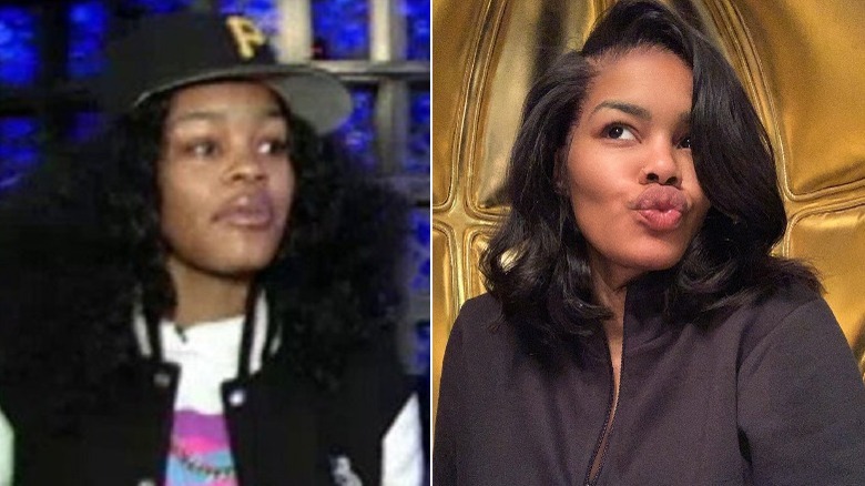 Teyana Taylor then and now