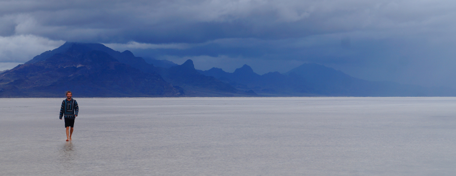 Lost Coast Longboarding Bonneville salt flats