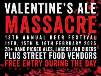 Ludlow Brewery's Valentine's Ale Massacre 2025