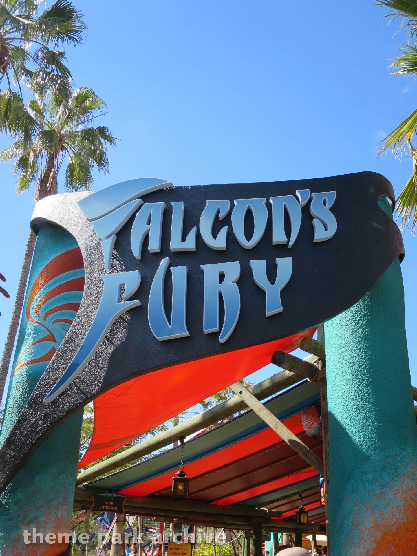 Falcon's Fury at Busch Gardens Tampa | Theme Park Archive