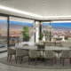 Four seasons Las Vegas residence living room night