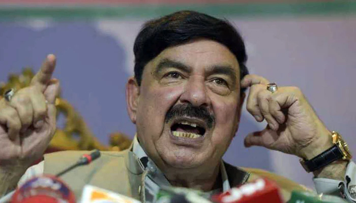 Awami Muslim League chief Sheikh Rashid Ahmed. — AFP/File